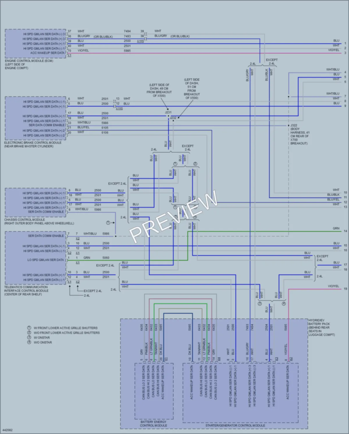 2014 Chevrolet Malibu Computer Data Lines wiring diagram preview