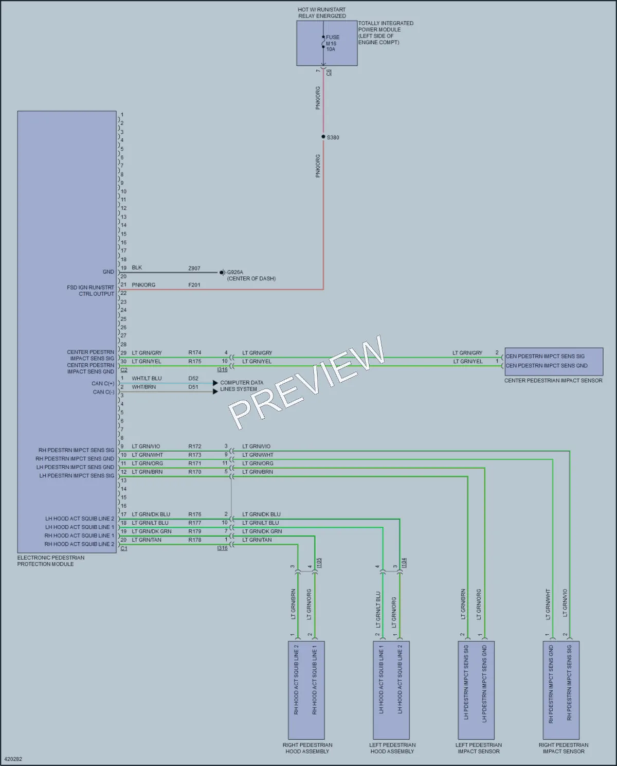 2014 Dodge GrandCaravan Active Bodyworks wiring diagram preview