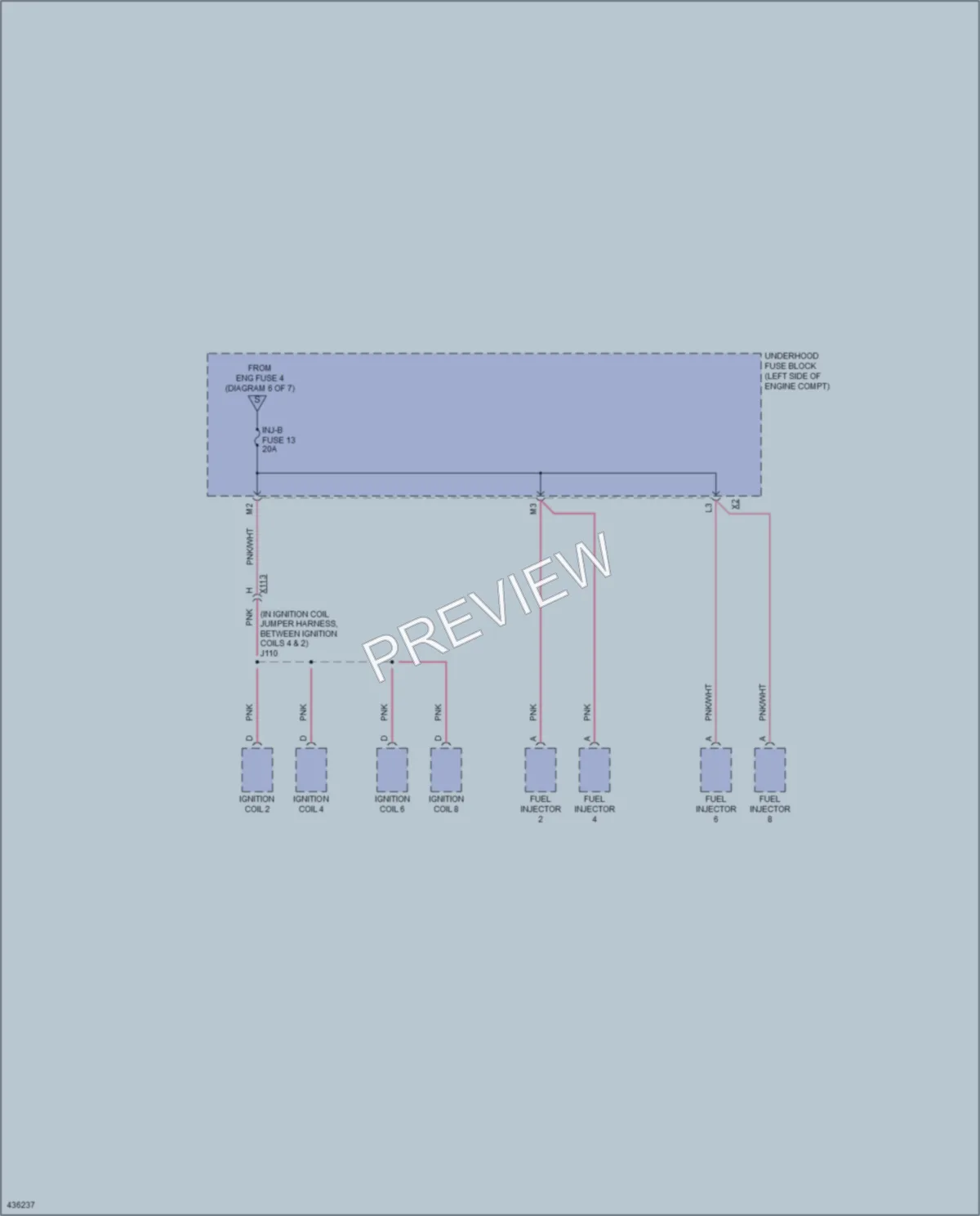 2014 GMC K3500HDPickupSierra Power Distribution wiring diagram preview
