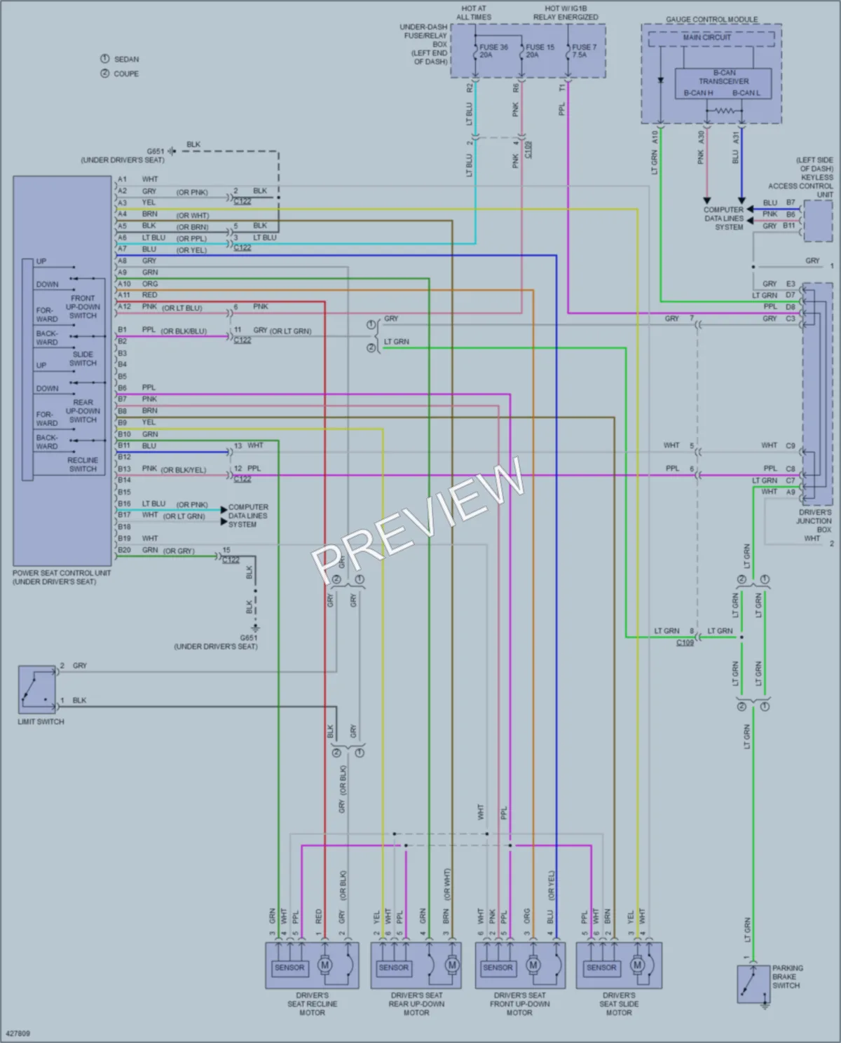 2014 Honda AccordHybrid Memory Systems wiring diagram preview