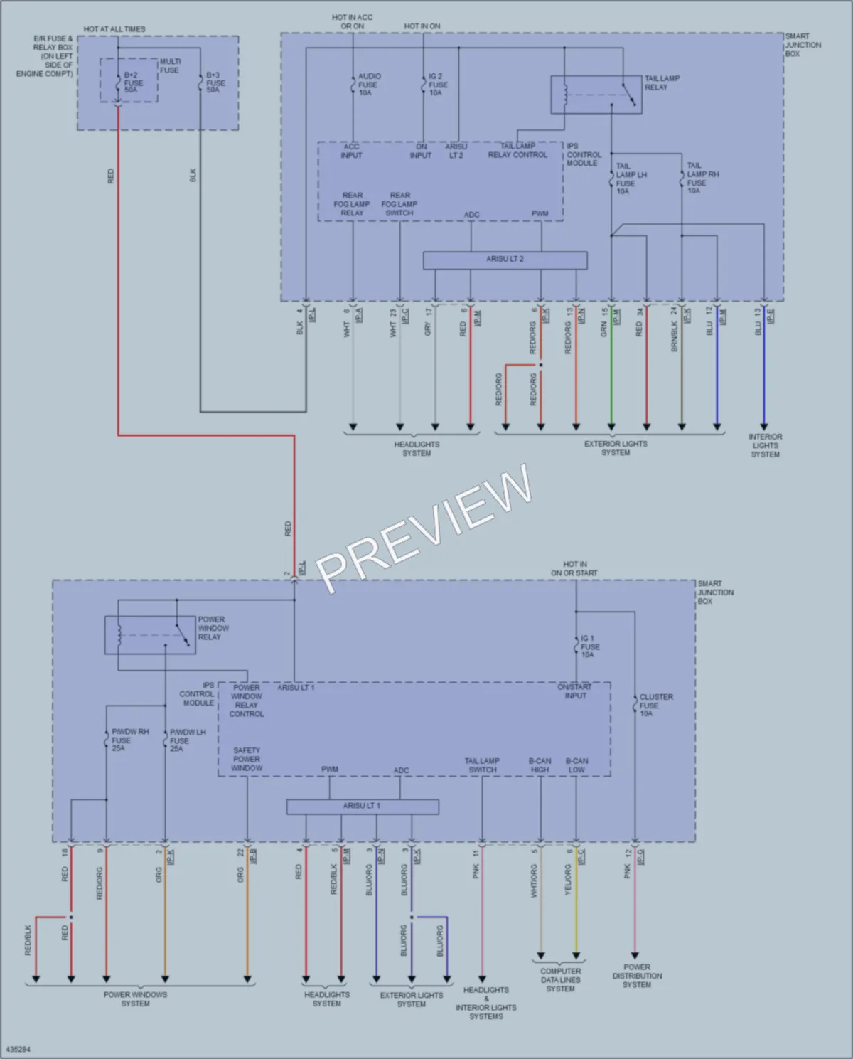 2014 Hyundai Veloster Body Control Modules wiring diagram preview