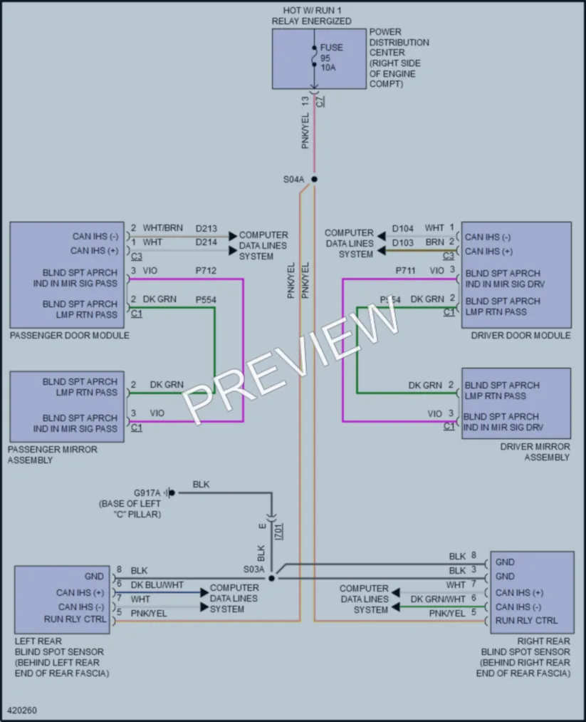 2014 Jeep GrandCherokee Navigation wiring diagram preview