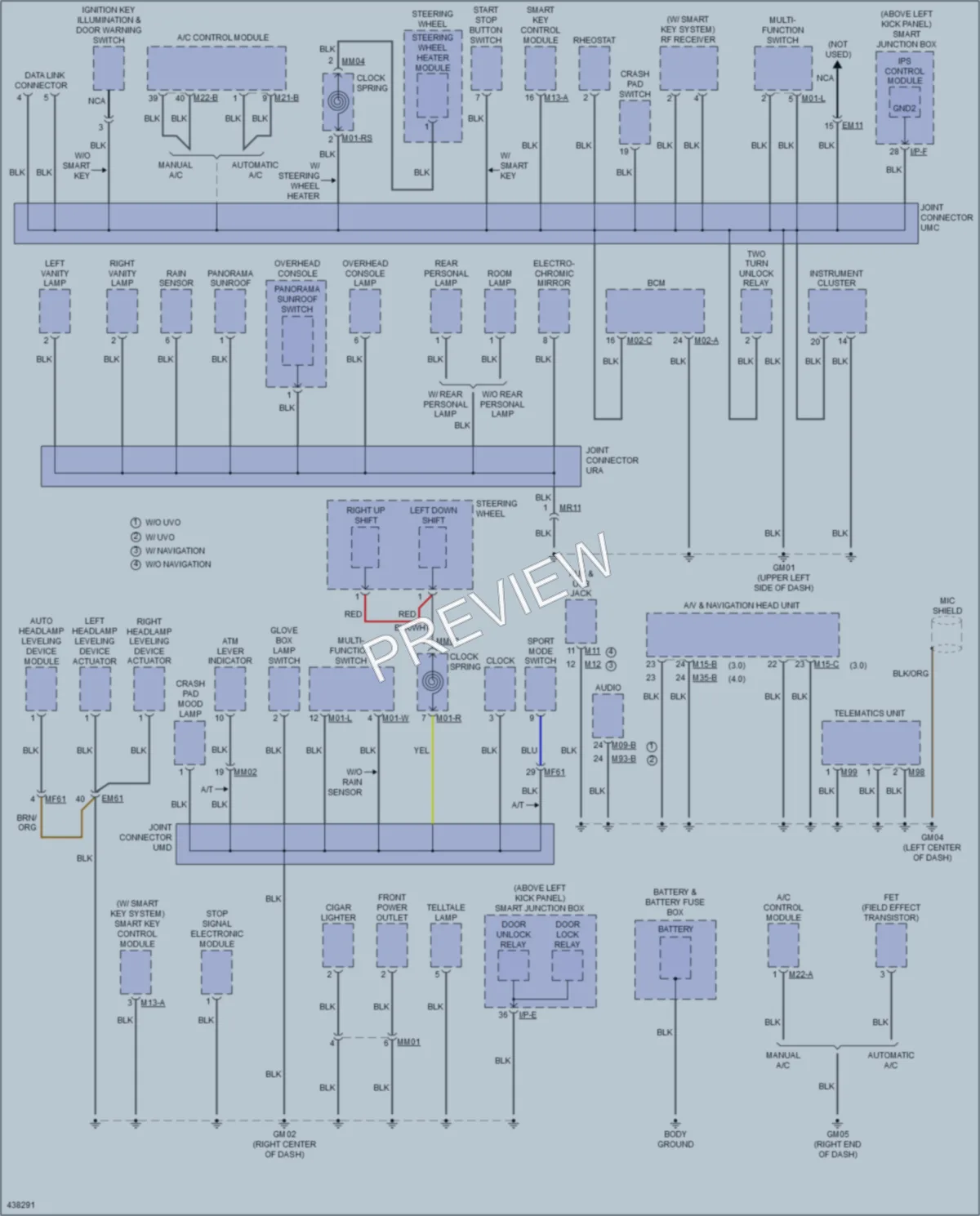 2014 Kia Optima Ground Distribution wiring diagram preview