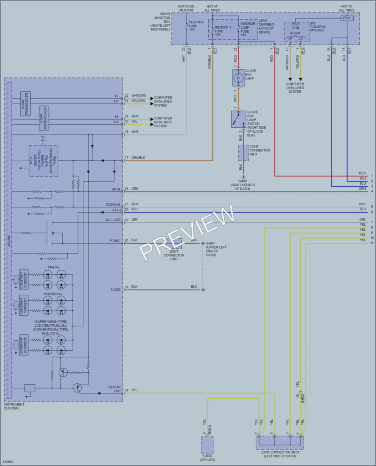 2014 Kia Optima Interior Lights wiring diagram preview