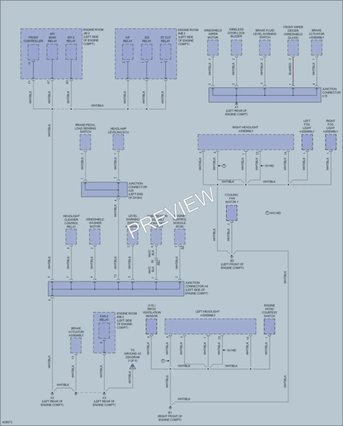 2014 Lexus IS350C Ground Distribution wiring diagram preview