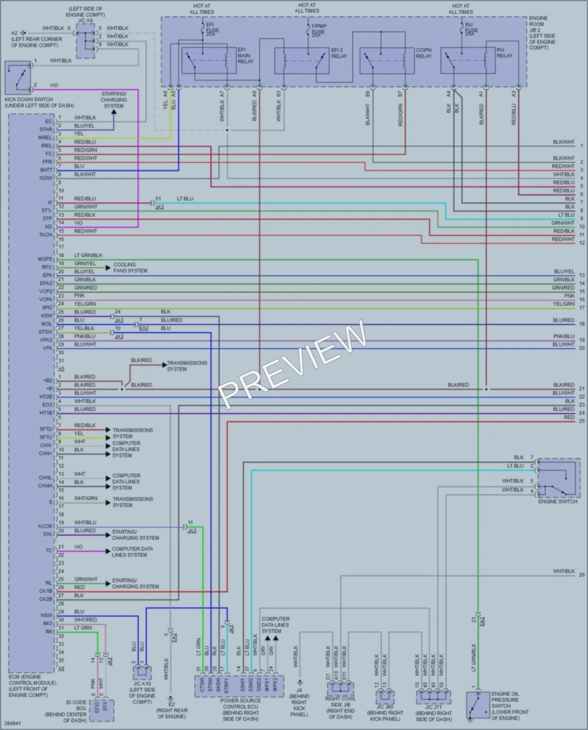 2014 Lexus ISF Engine Performance wiring diagram preview