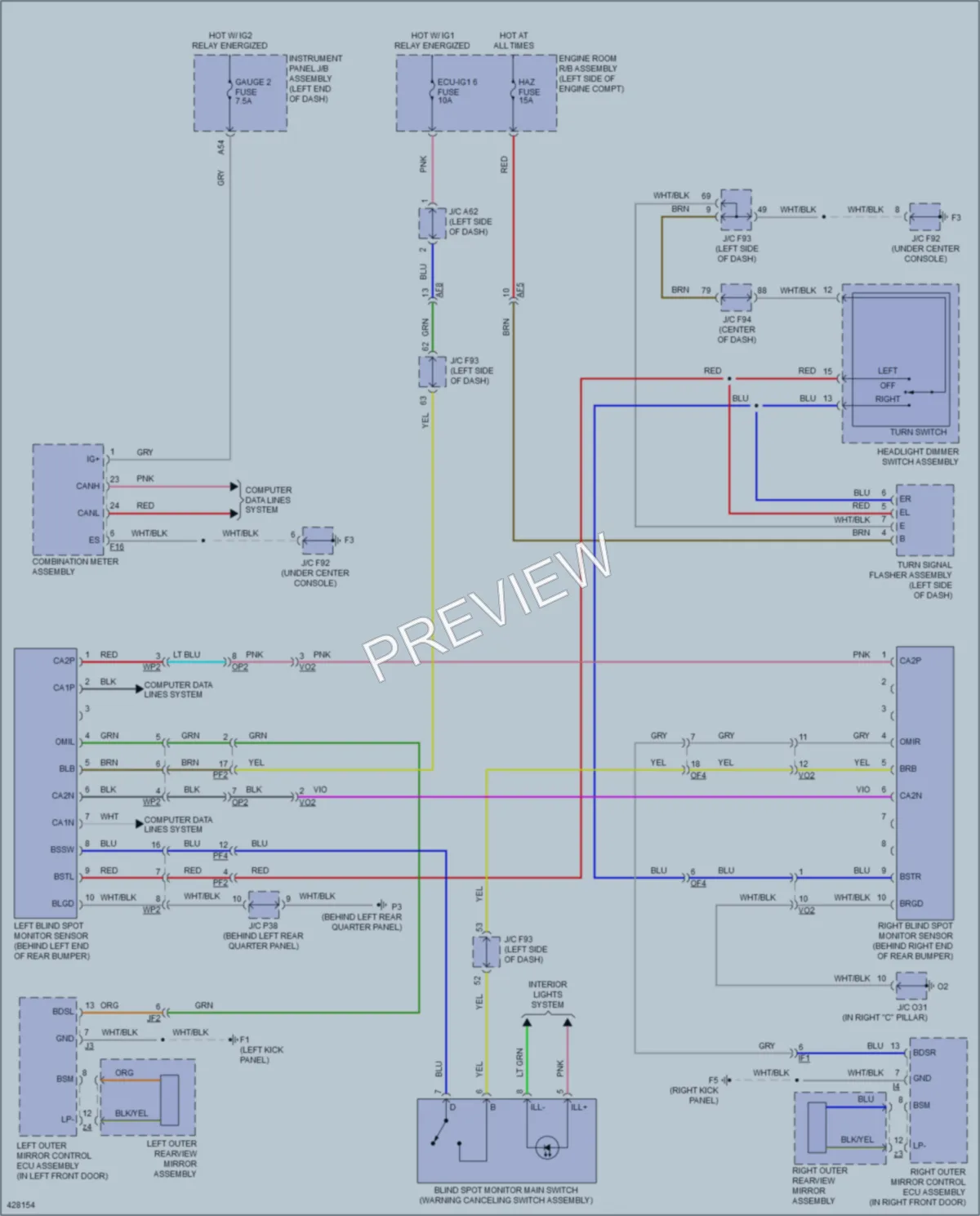 2014 Lexus RX350 Navigation wiring diagram preview