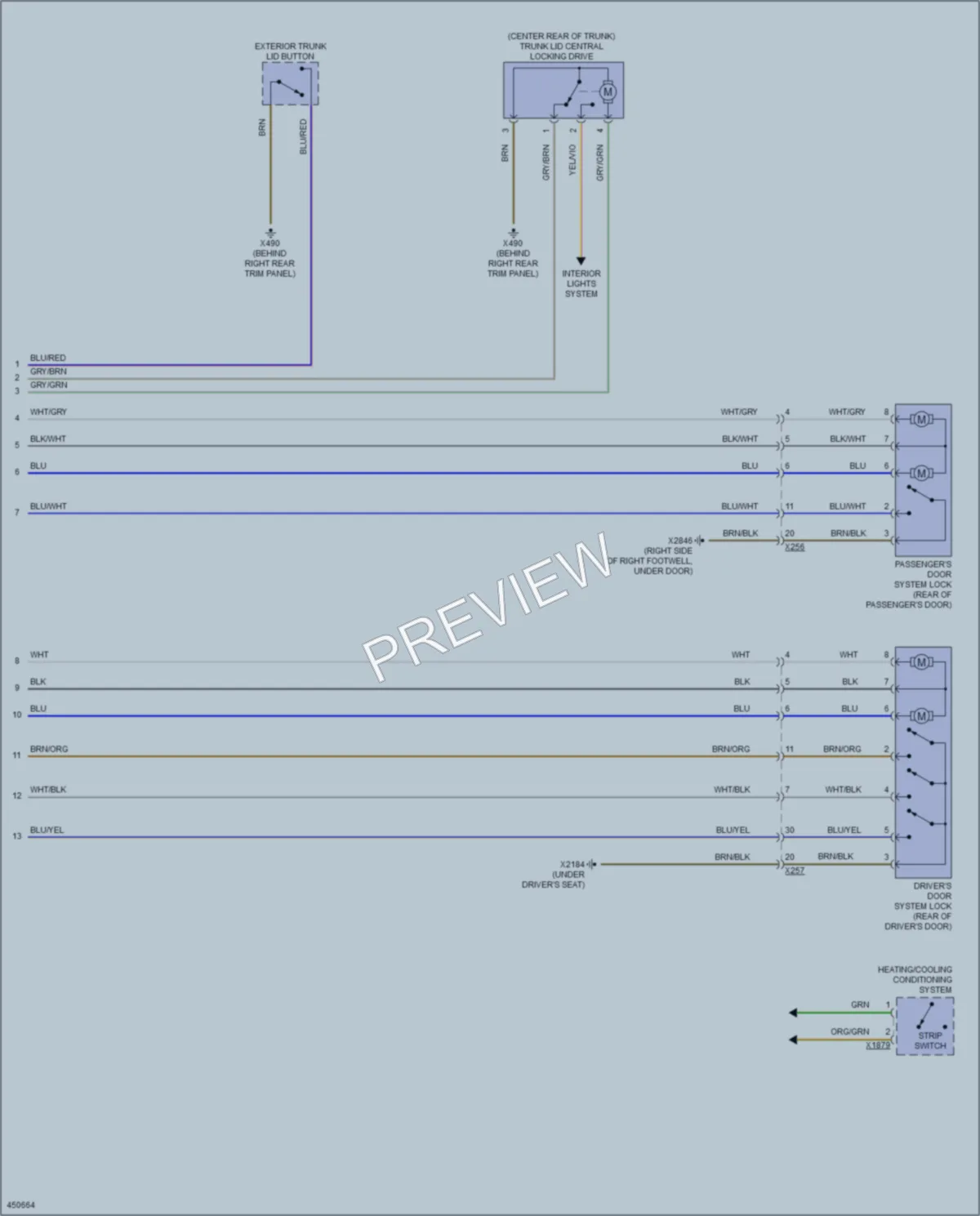 2014 MINI CooperCountryman Anti Theft wiring diagram preview