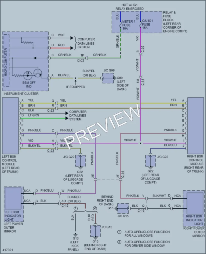 2014 Mazda 6 Navigation wiring diagram preview