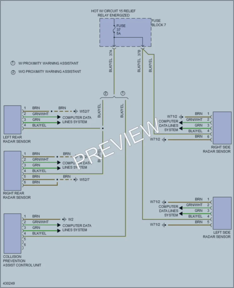 2014 MercedesBenz 3500Sprinter Navigation wiring diagram preview