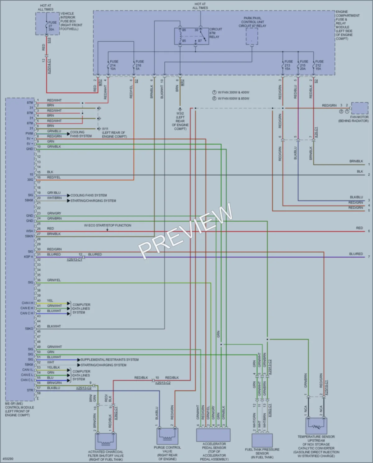 2014 MercedesBenz CLA250 Engine Performance wiring diagram preview