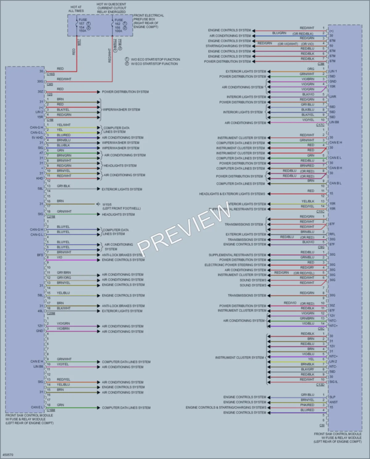 2014 MercedesBenz E250BLUETEC Body Control Modules wiring diagram preview