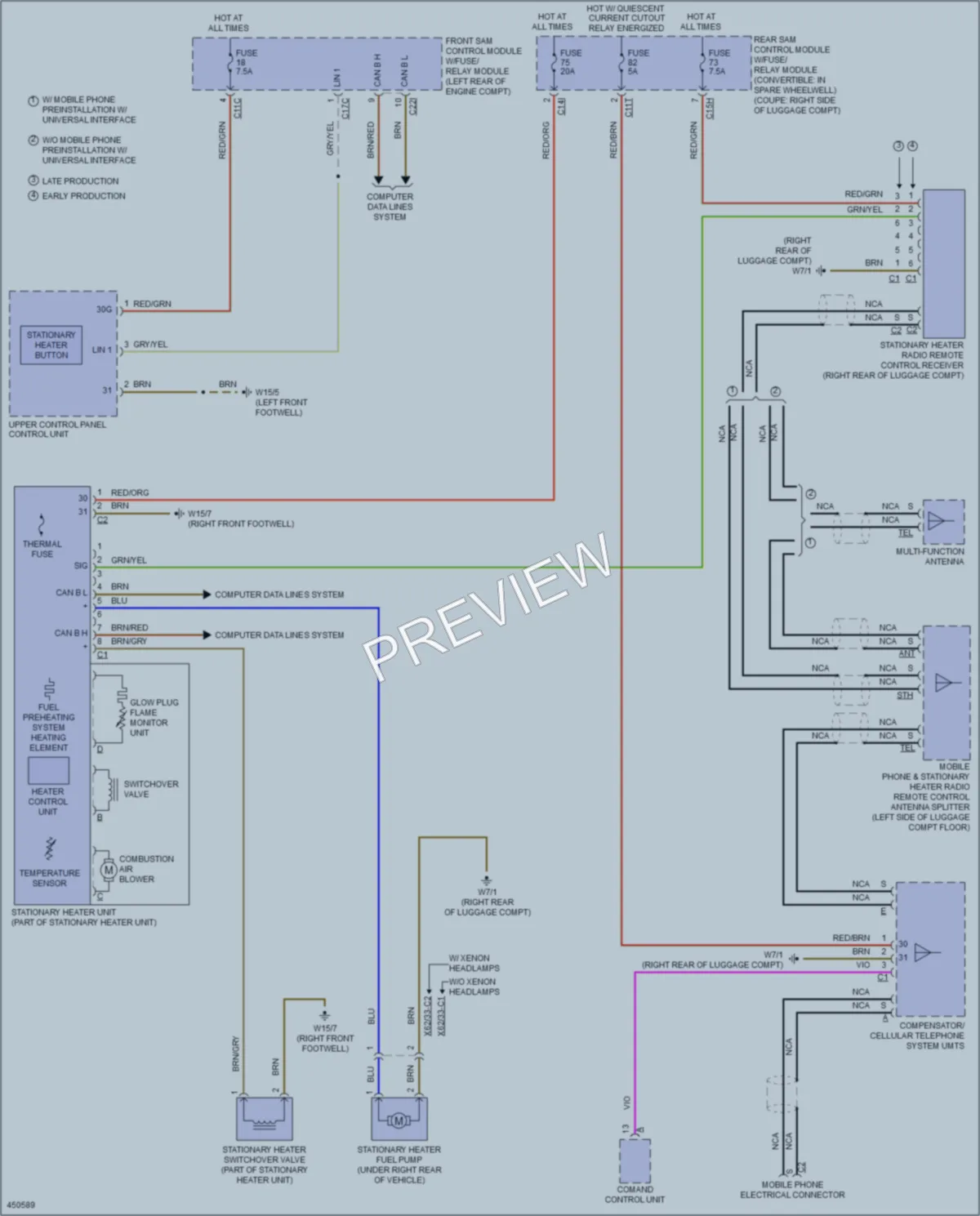 2014 MercedesBenz E350 Engine Accessories wiring diagram preview