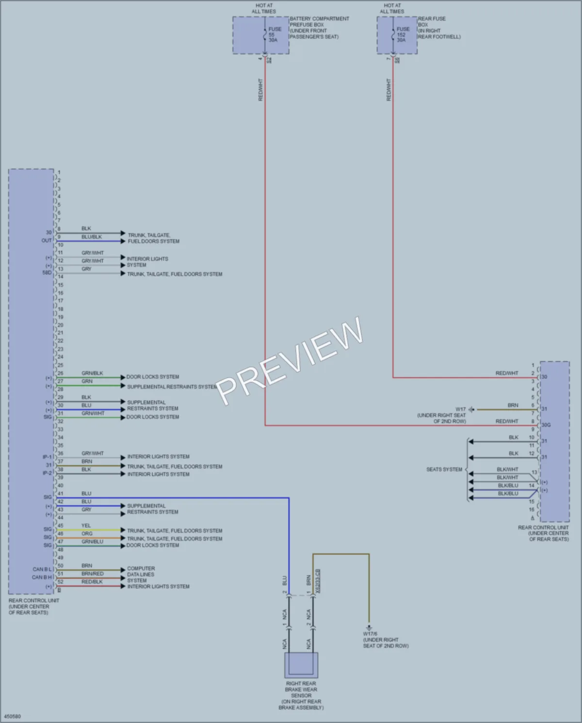 2014 MercedesBenz ML550 Body Control Modules wiring diagram preview