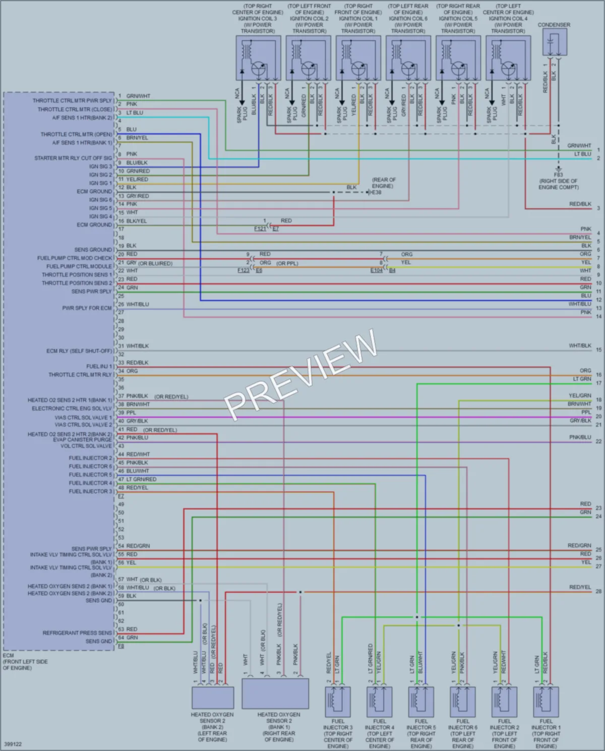 2014 Nissan Quest Engine Performance wiring diagram preview