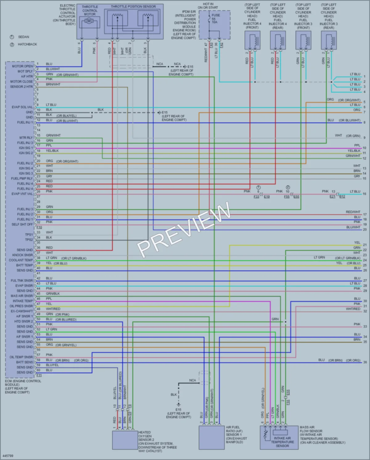 2014 Nissan VersaNote Engine Performance wiring diagram preview