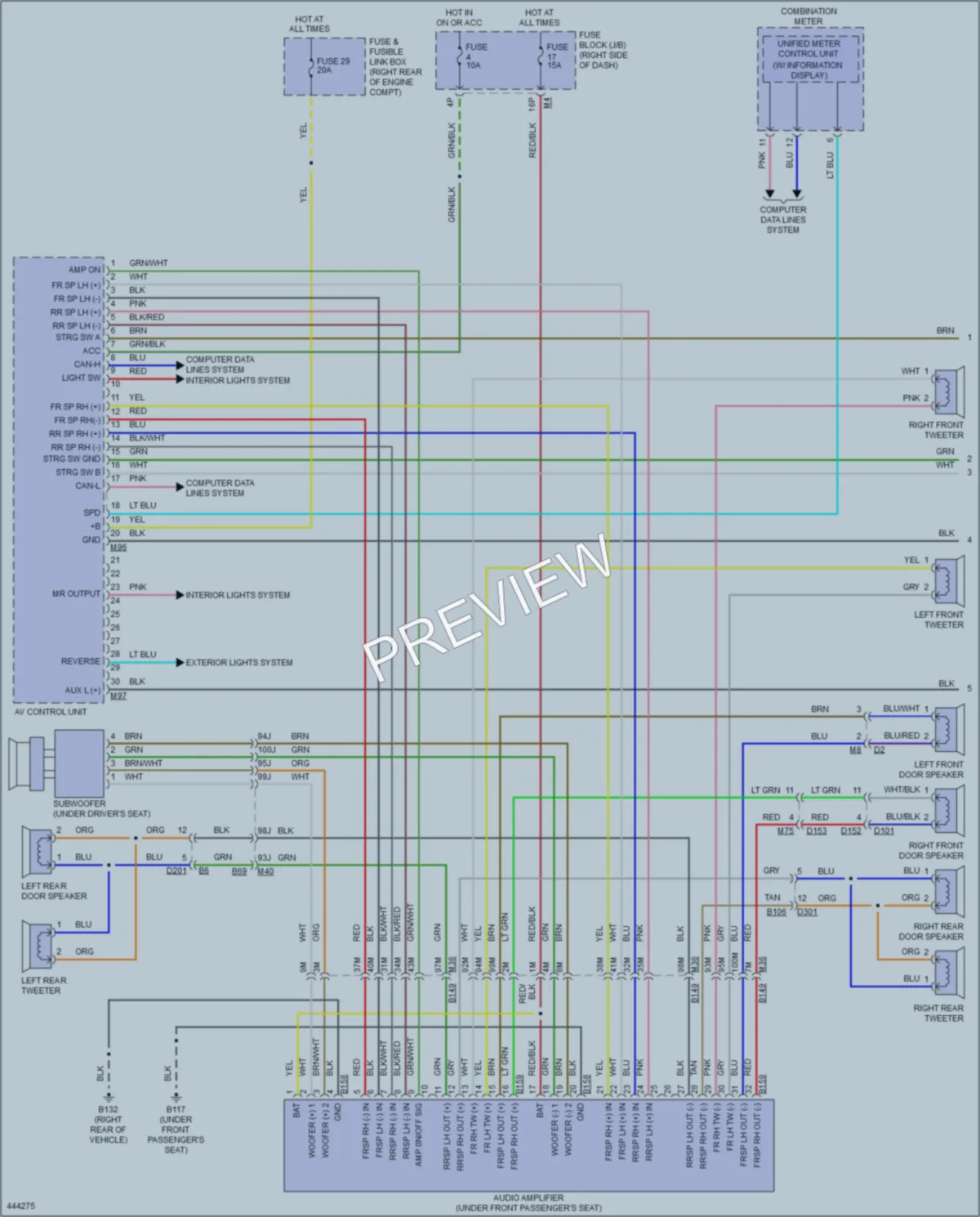 2014 Nissan Xterra Navigation wiring diagram preview