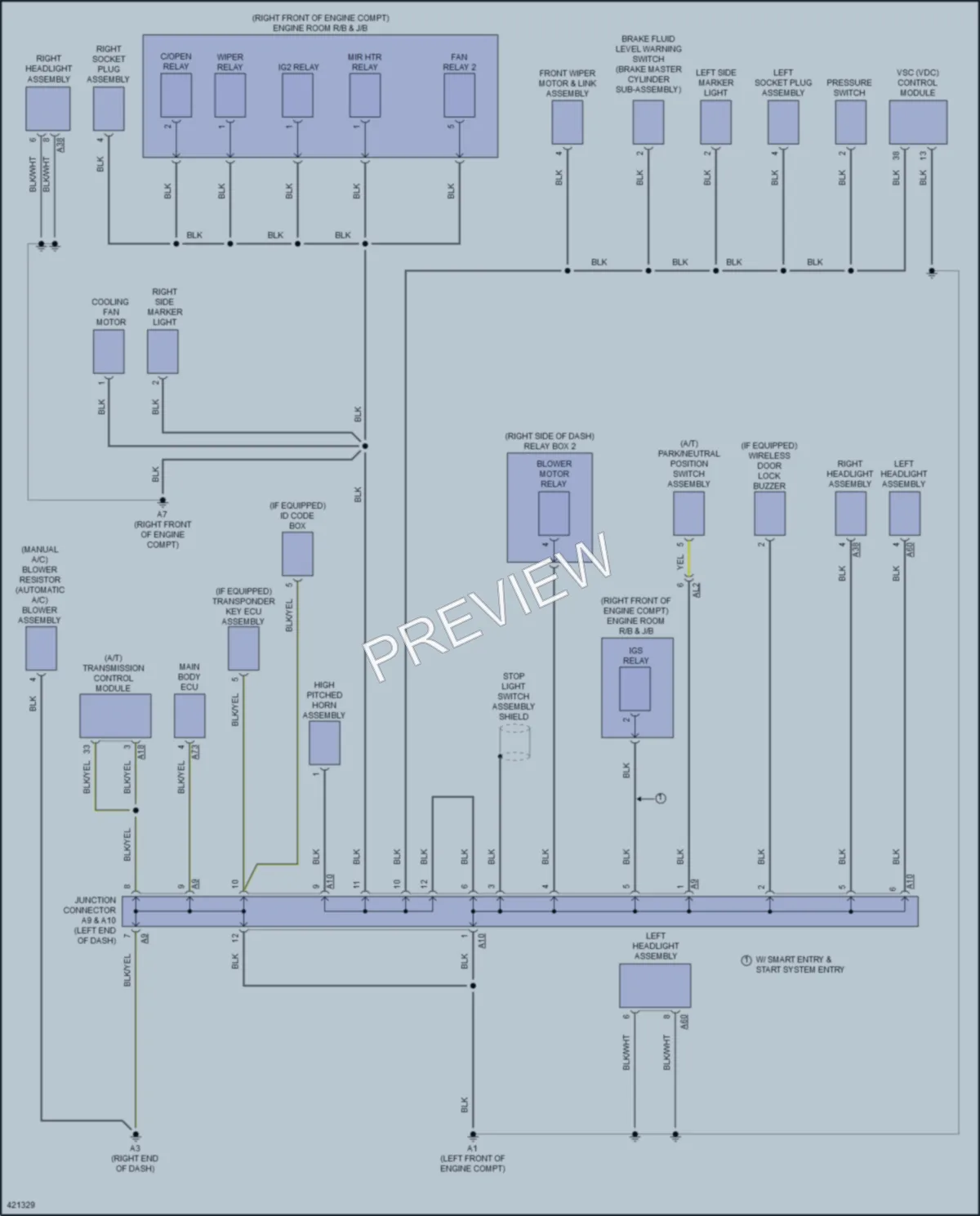 2014 Scion FRS Ground Distribution wiring diagram preview