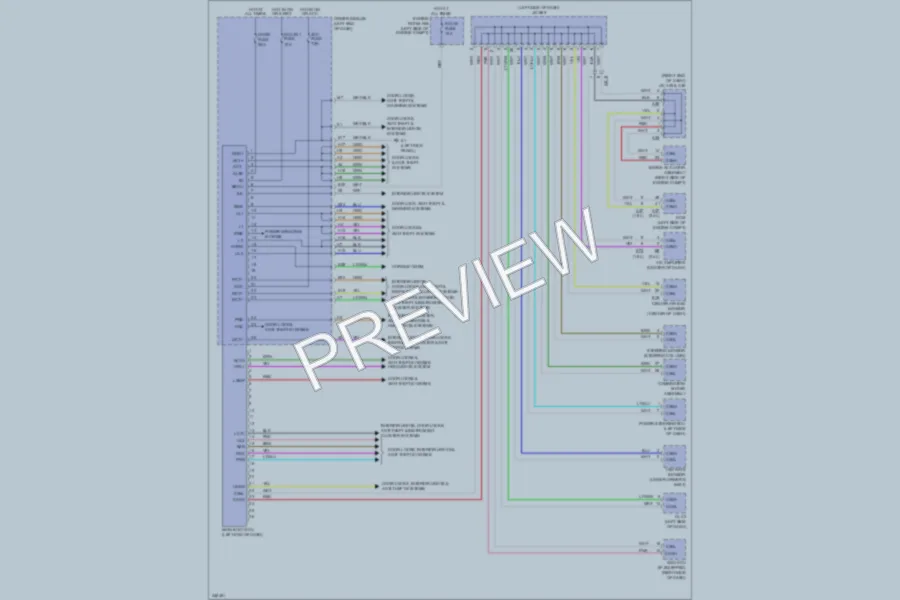 2014 Toyota Matrix Body Control Modules wiring diagram preview