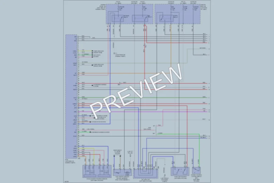 2014 Toyota Matrix Engine Performance wiring diagram preview