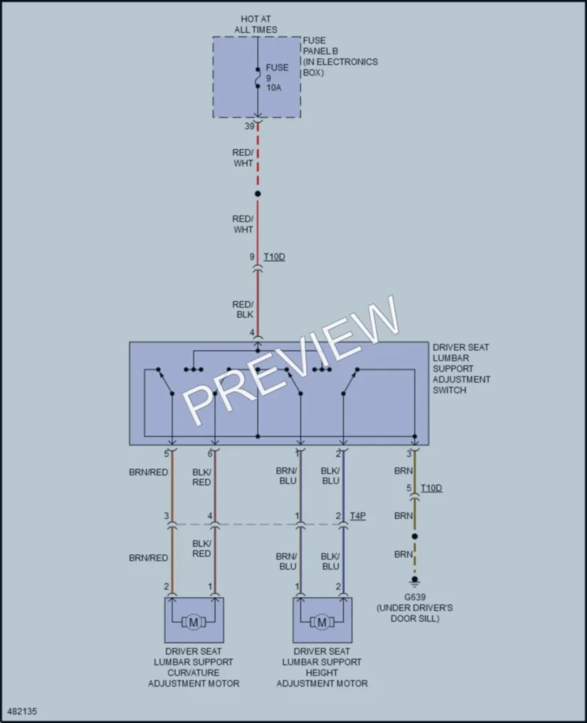 2015 Audi Q3 Power Seats wiring diagram preview