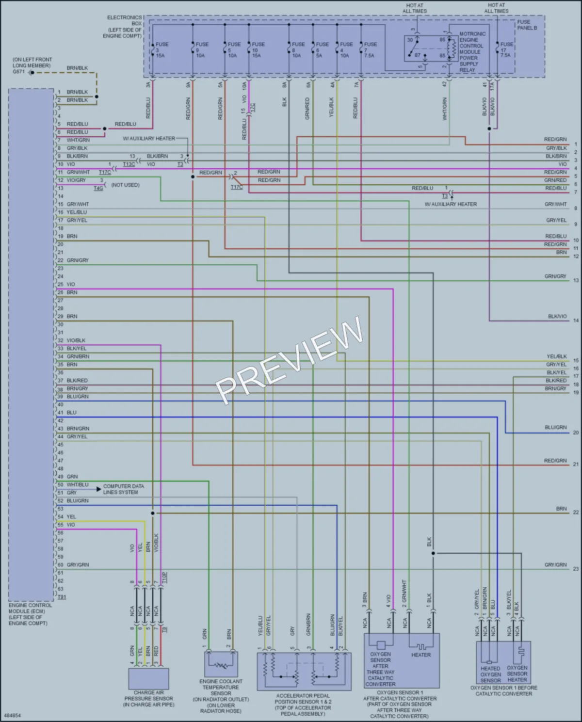 2015 Audi S3 Engine Performance wiring diagram preview