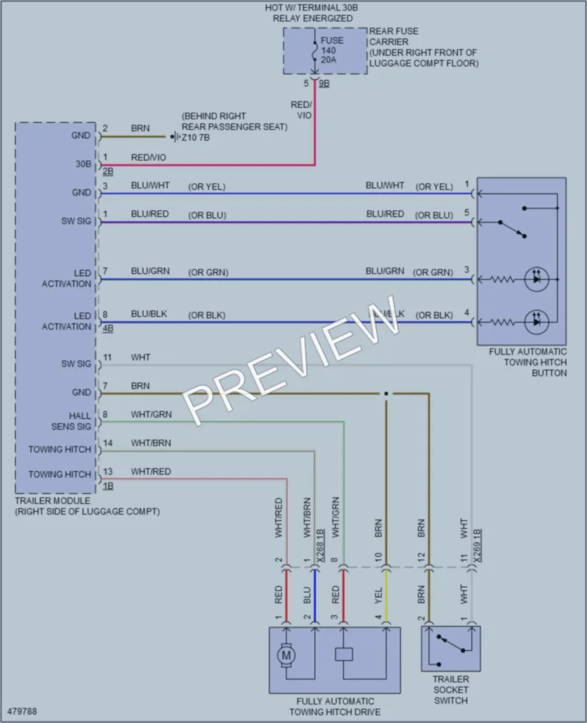 2015 BMW 428iGranCoupe Active Bodyworks wiring diagram preview