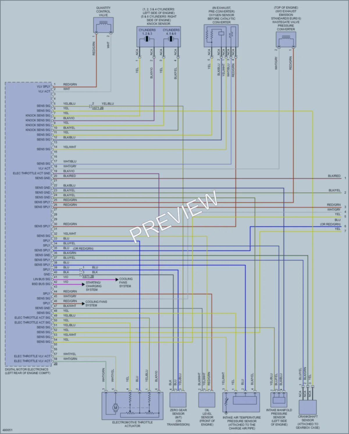 2015 BMW M235i Engine Performance wiring diagram preview