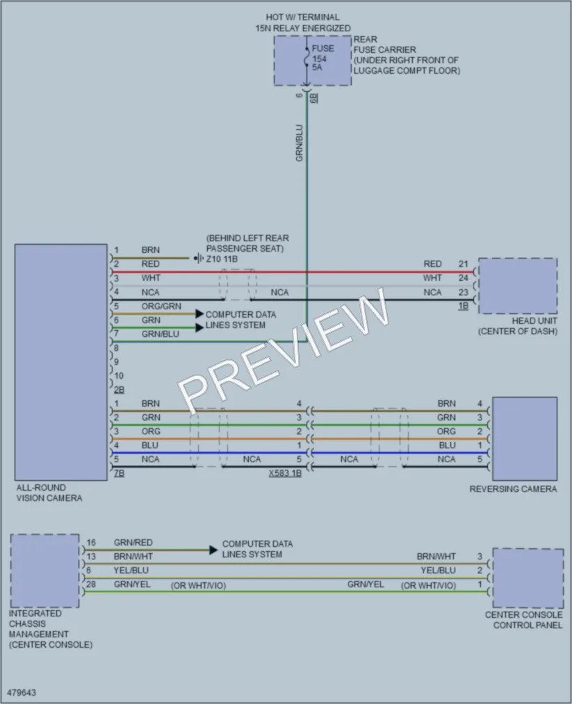 2015 BMW M235i Navigation wiring diagram preview
