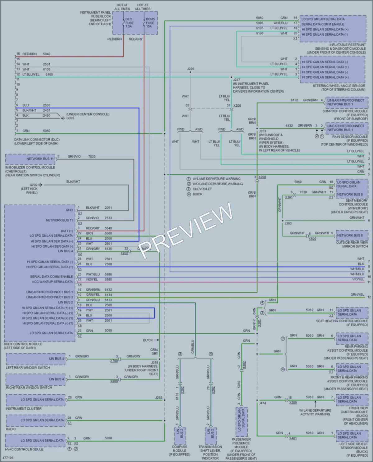 2015 Buick Encore Computer Data Lines wiring diagram preview