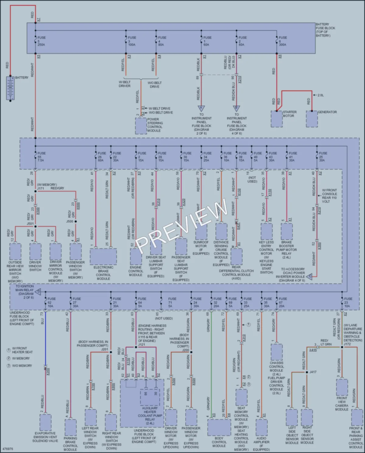 2015 Buick Regal Power Distribution wiring diagram preview