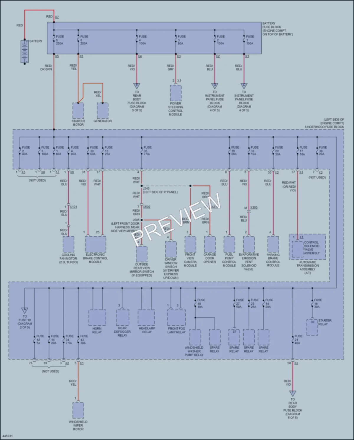 2015 Buick Verano Power Distribution wiring diagram preview