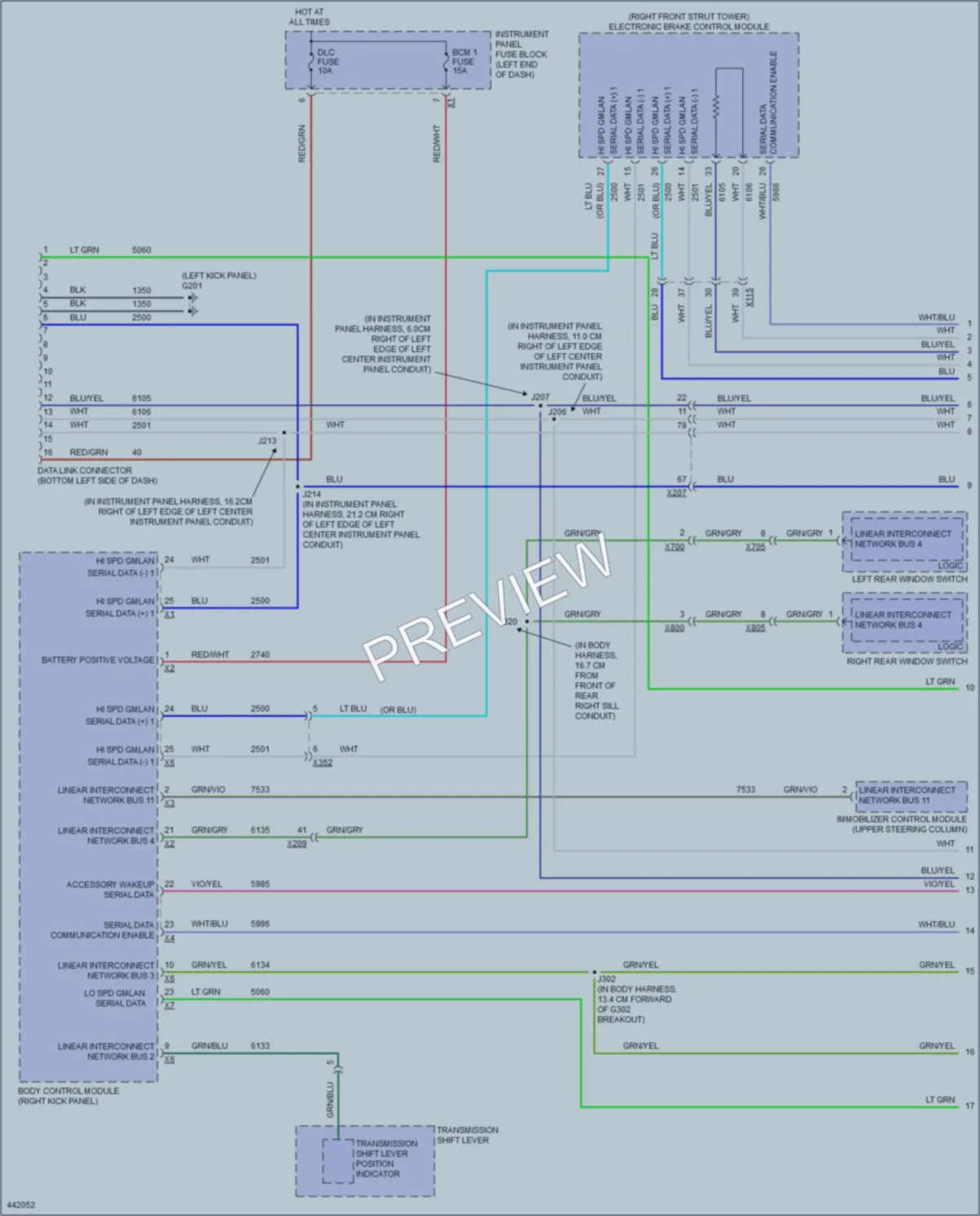 2015 Chevrolet CapricePPV Computer Data Lines wiring diagram preview