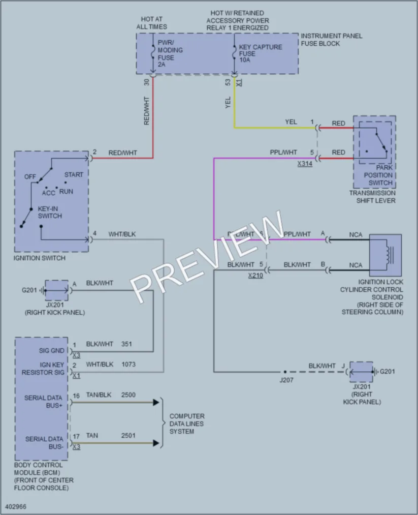 2015 Chevrolet CaptivaSport Shift Interlock wiring diagram preview