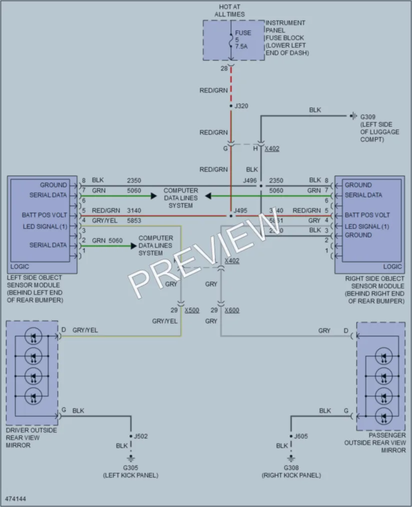 2015 Chevrolet Cruze Navigation wiring diagram preview
