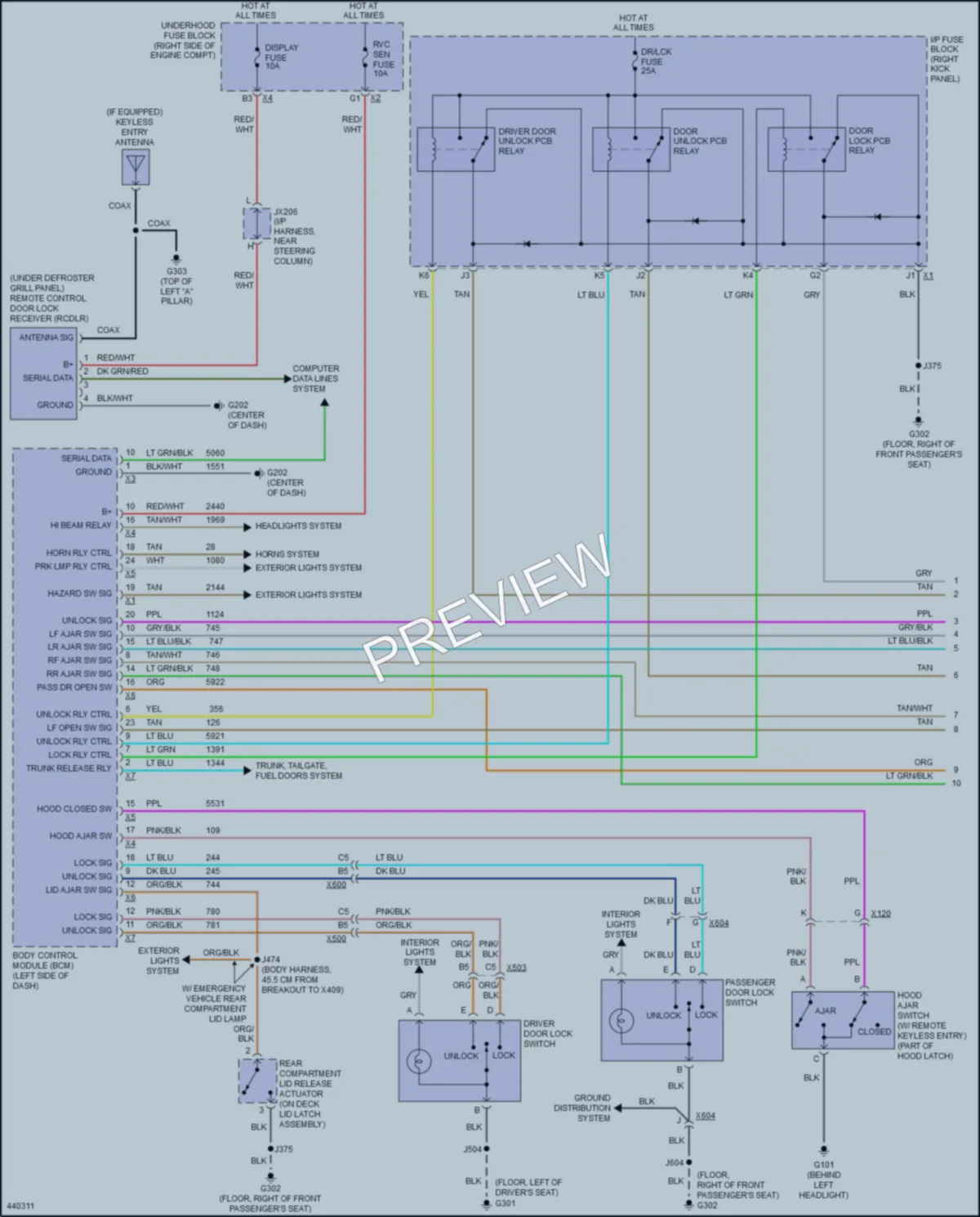 2015 Chevrolet ImpalaLimited Anti Theft wiring diagram preview