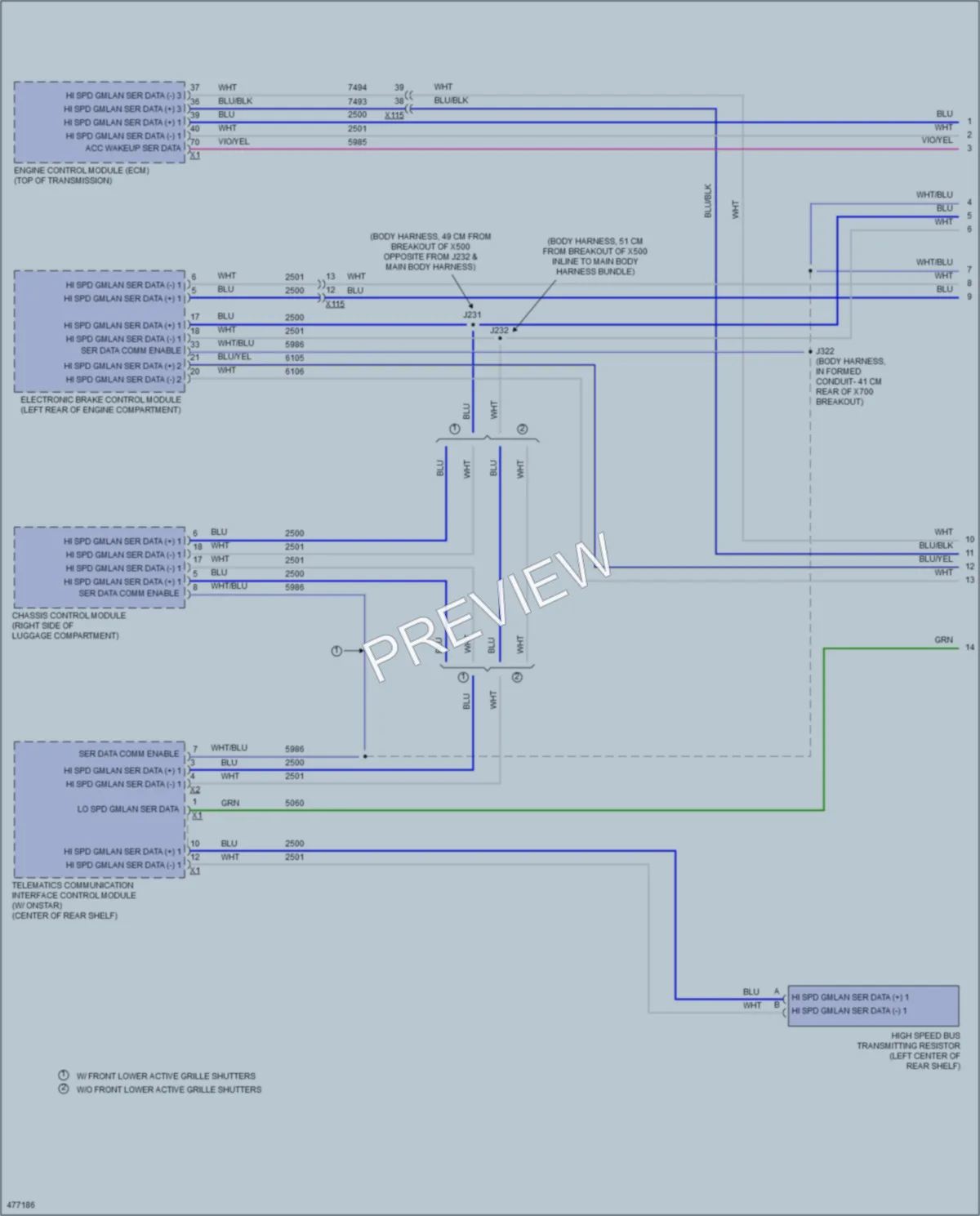2015 Chevrolet Malibu Computer Data Lines wiring diagram preview