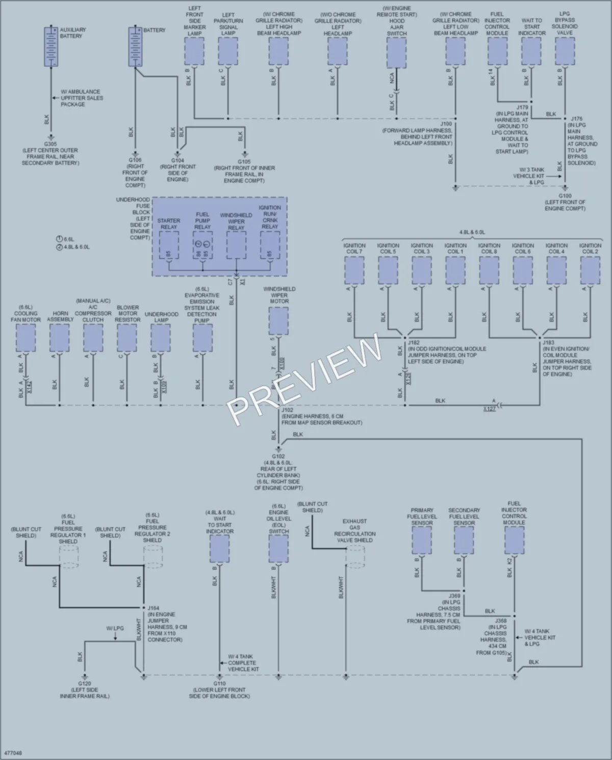 2015 Chevrolet SS Ground Distribution wiring diagram preview