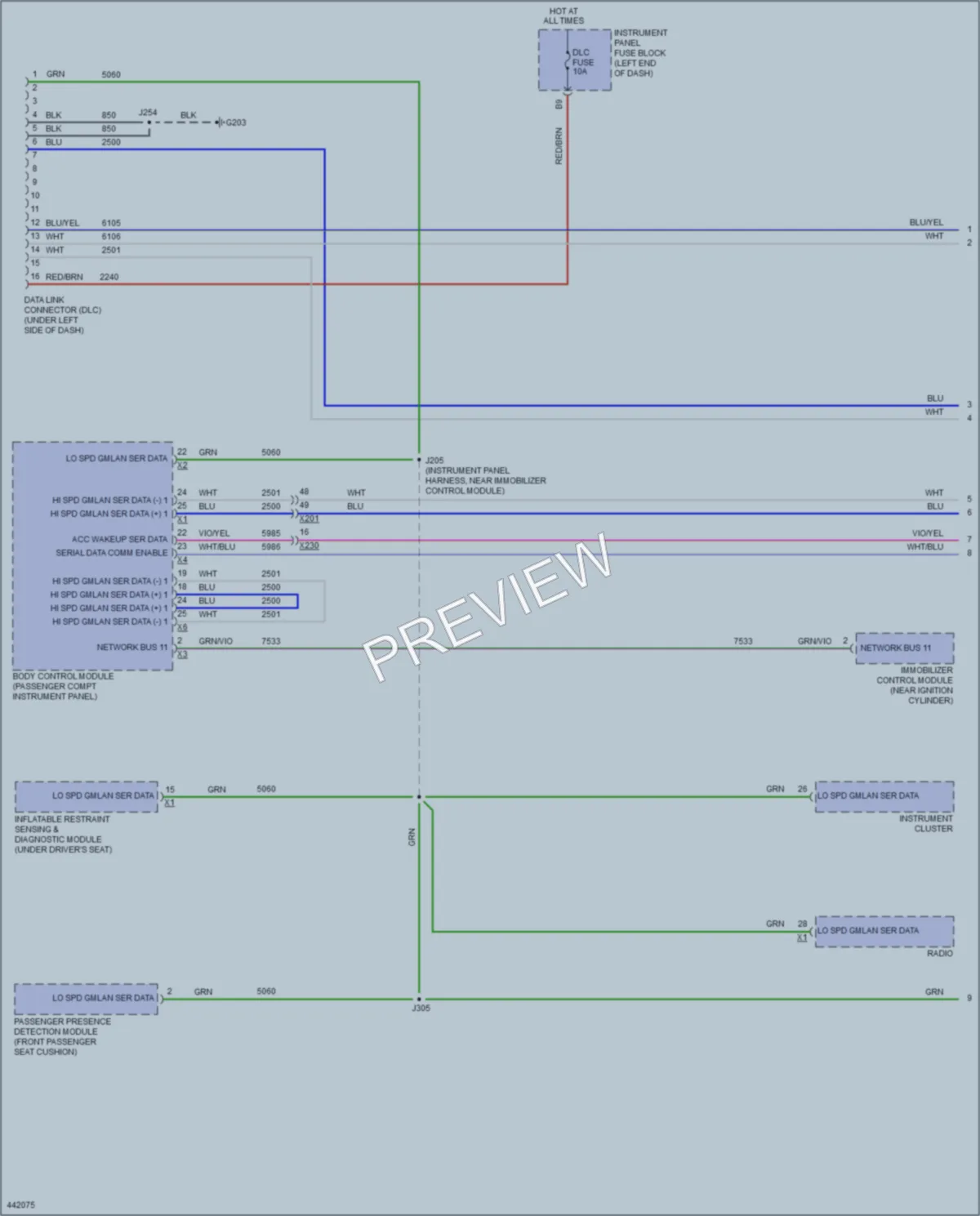 2015 Chevrolet Spark Computer Data Lines wiring diagram preview