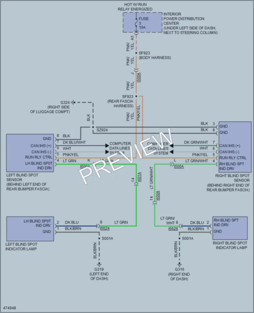 2015 Dodge Dart Navigation wiring diagram preview