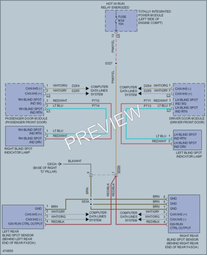 2015 Dodge GrandCaravan Navigation wiring diagram preview