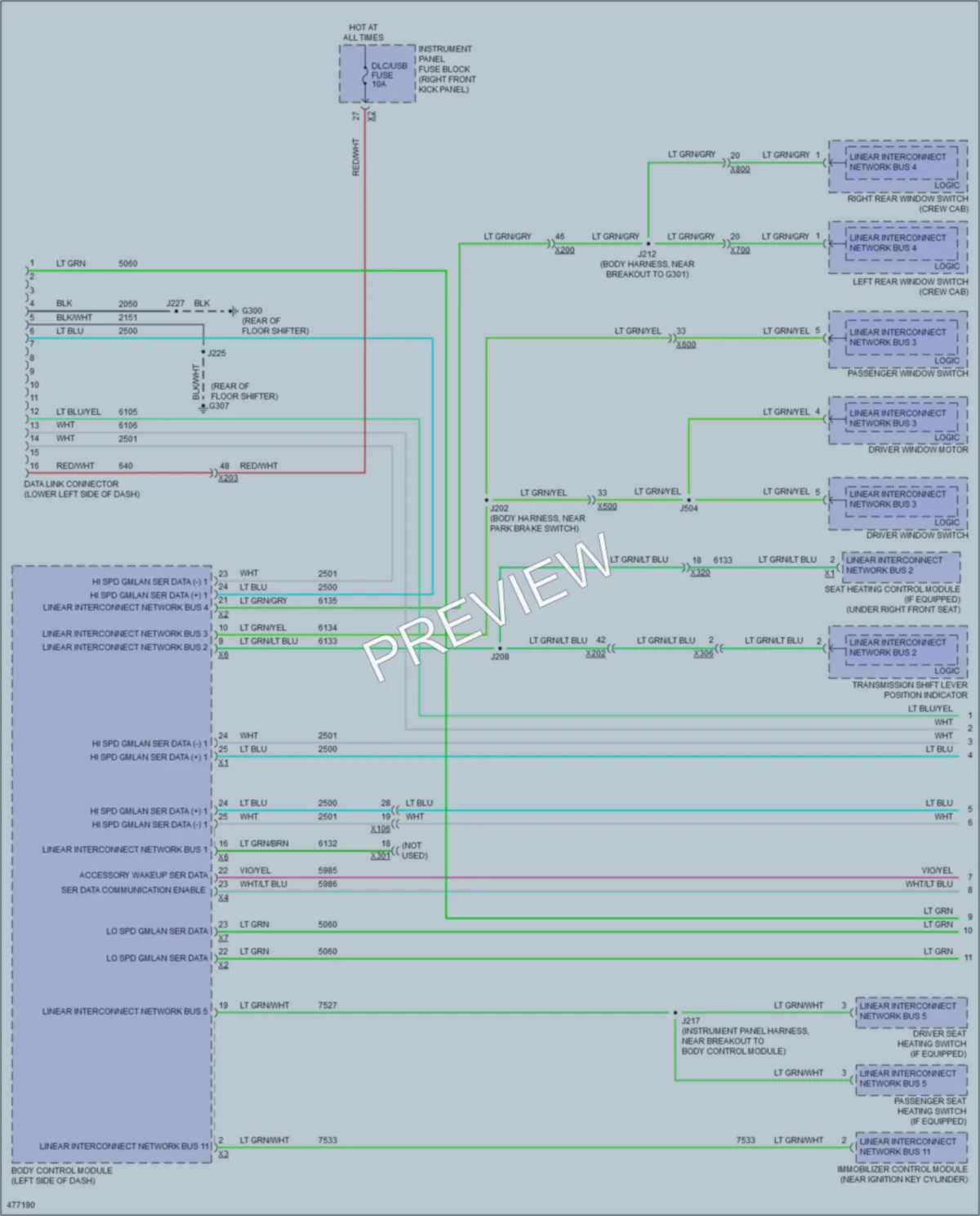 2015 GMC Canyon Computer Data Lines wiring diagram preview