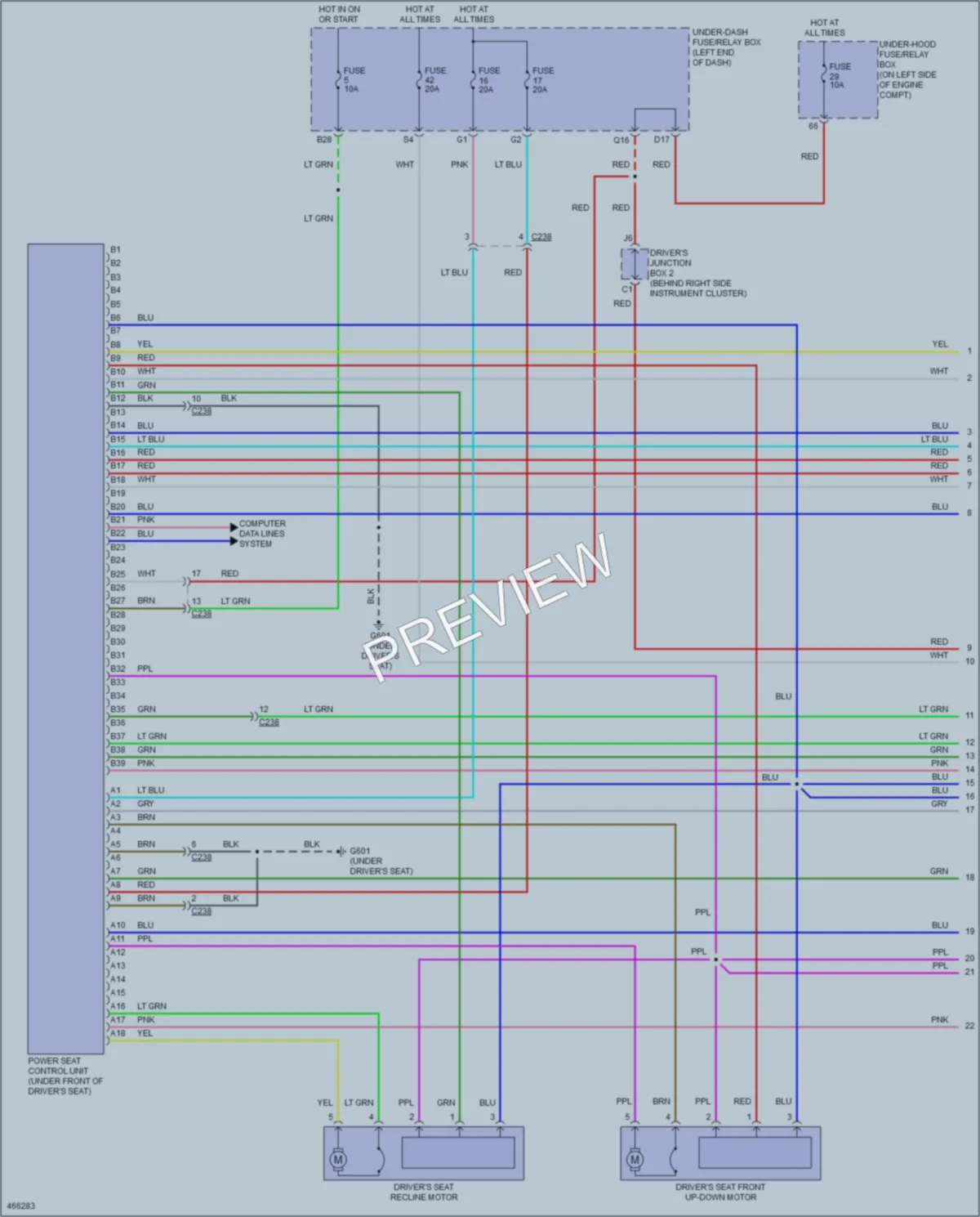 2015 Honda CRV Memory Systems wiring diagram preview