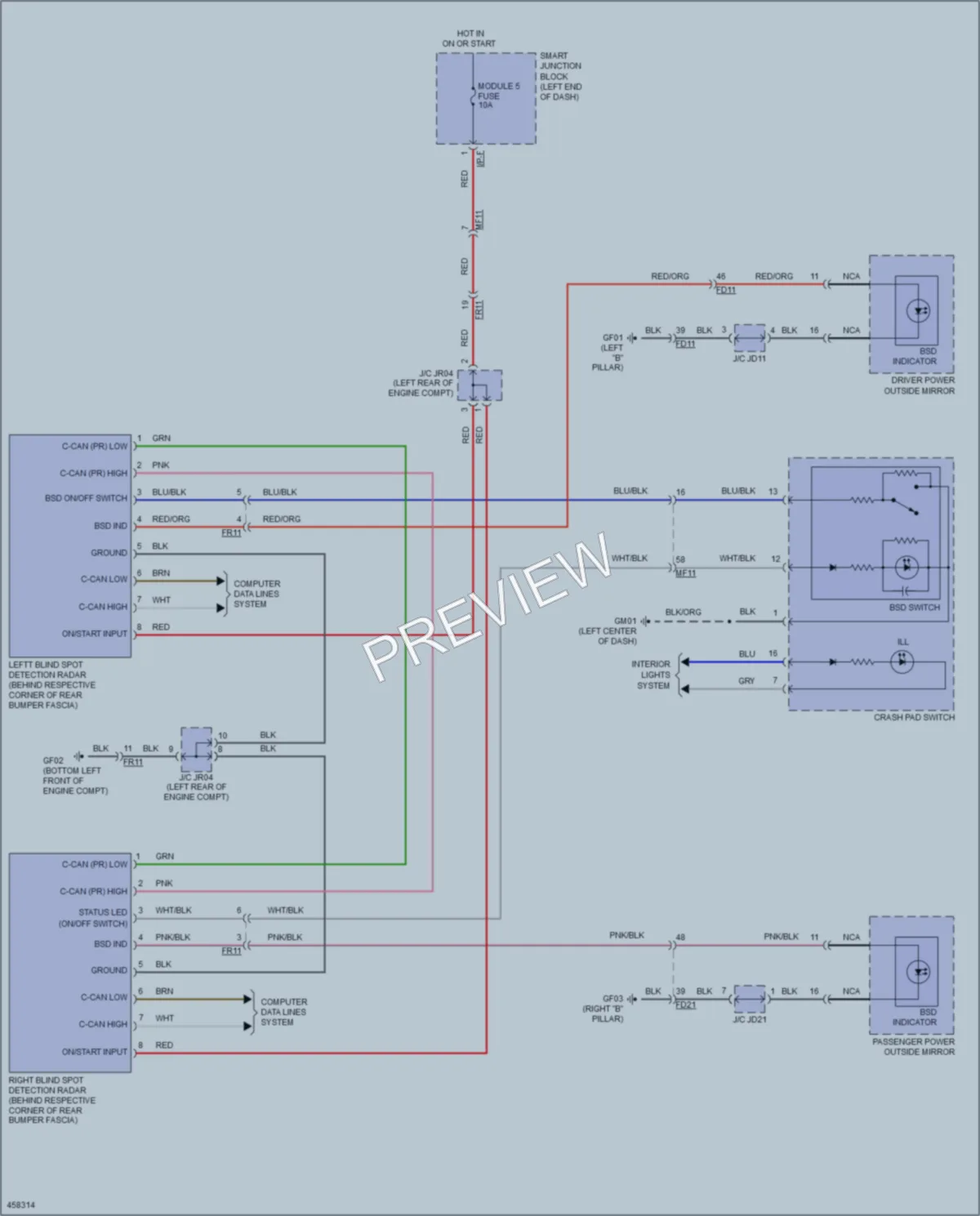 2015 Hyundai Sonata Navigation wiring diagram preview