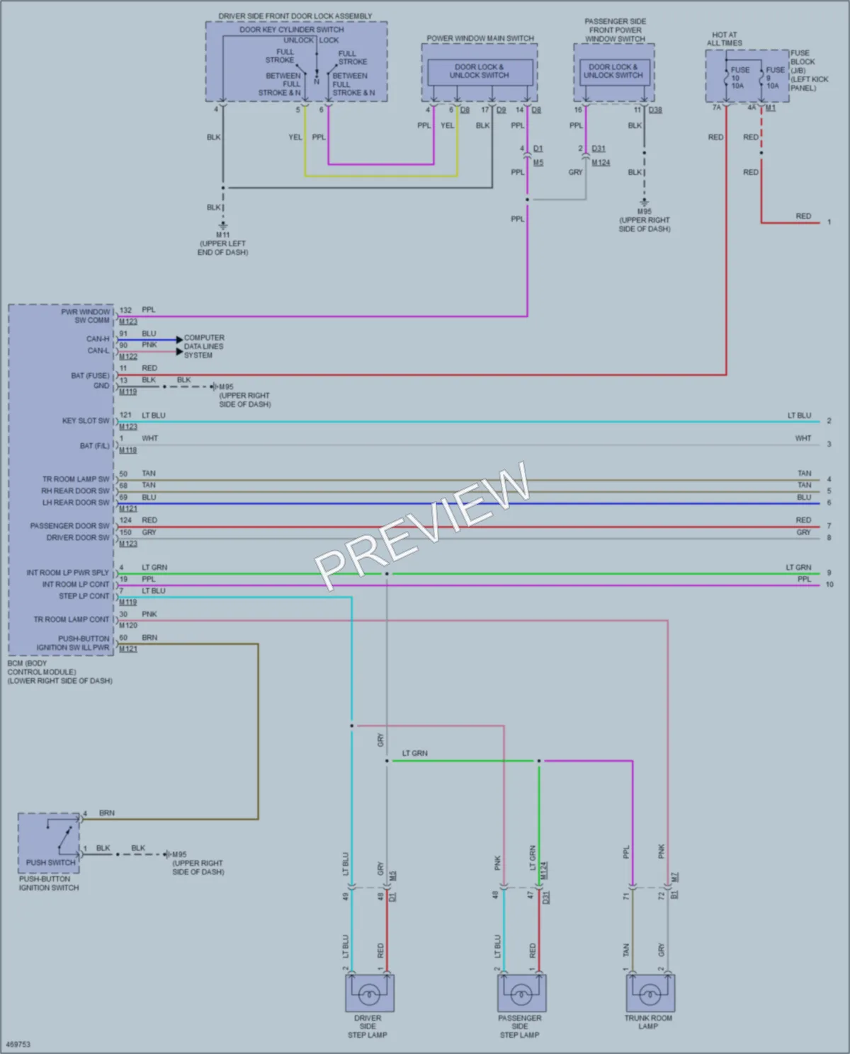 2015 Infiniti Q40 Interior Lights wiring diagram preview