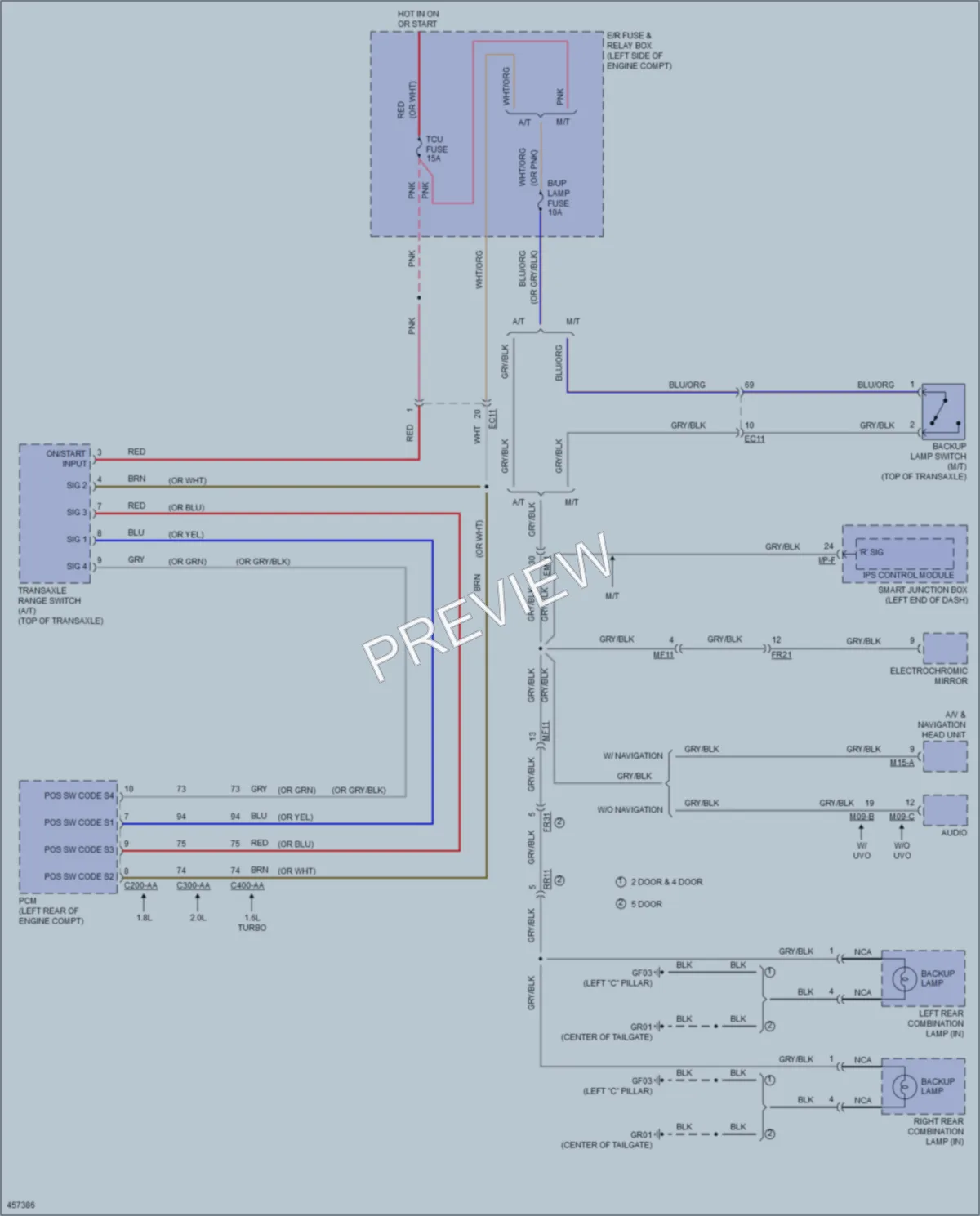 2015 Kia Forte5 Exterior Lights wiring diagram preview