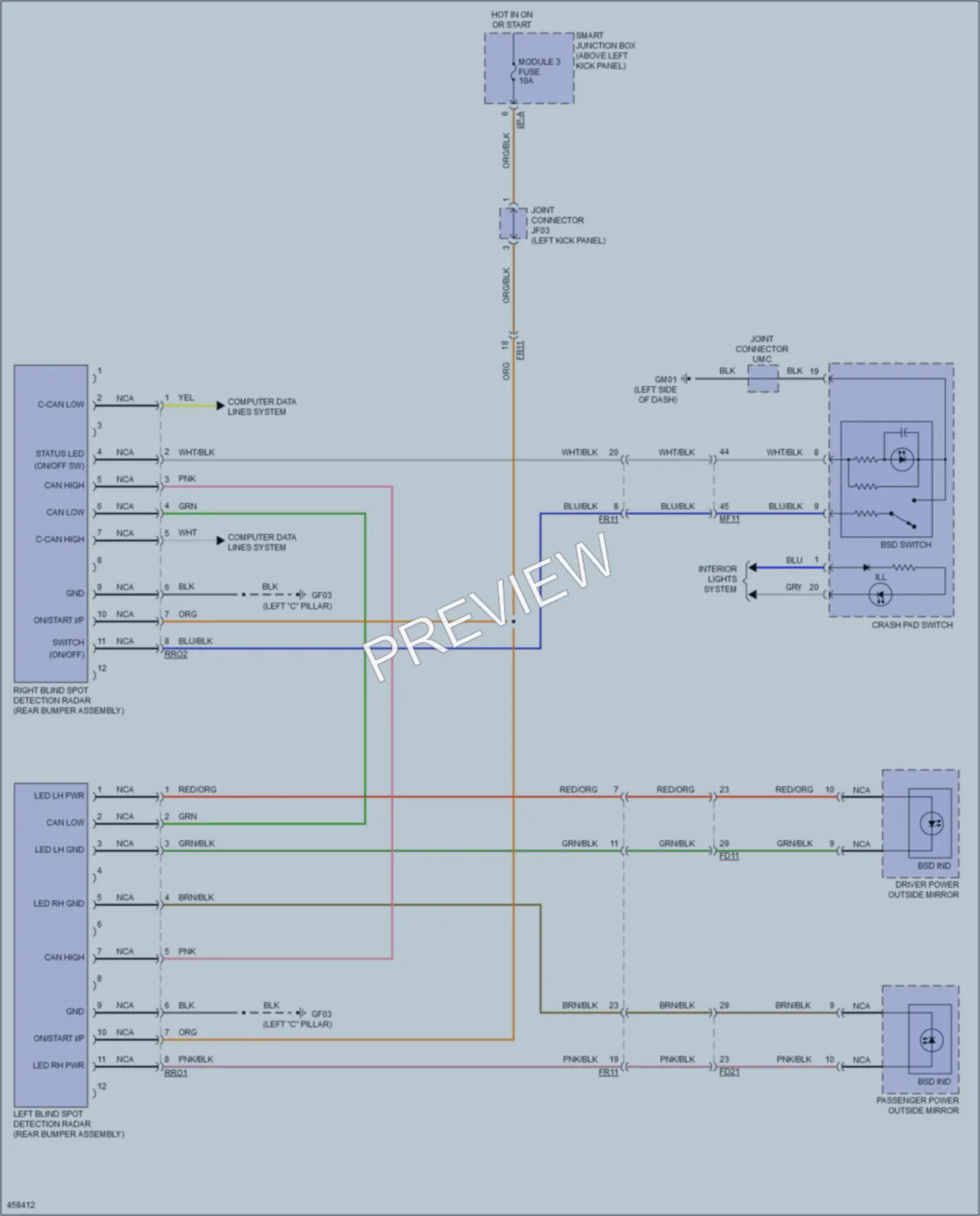 2015 Kia Optima Navigation wiring diagram preview
