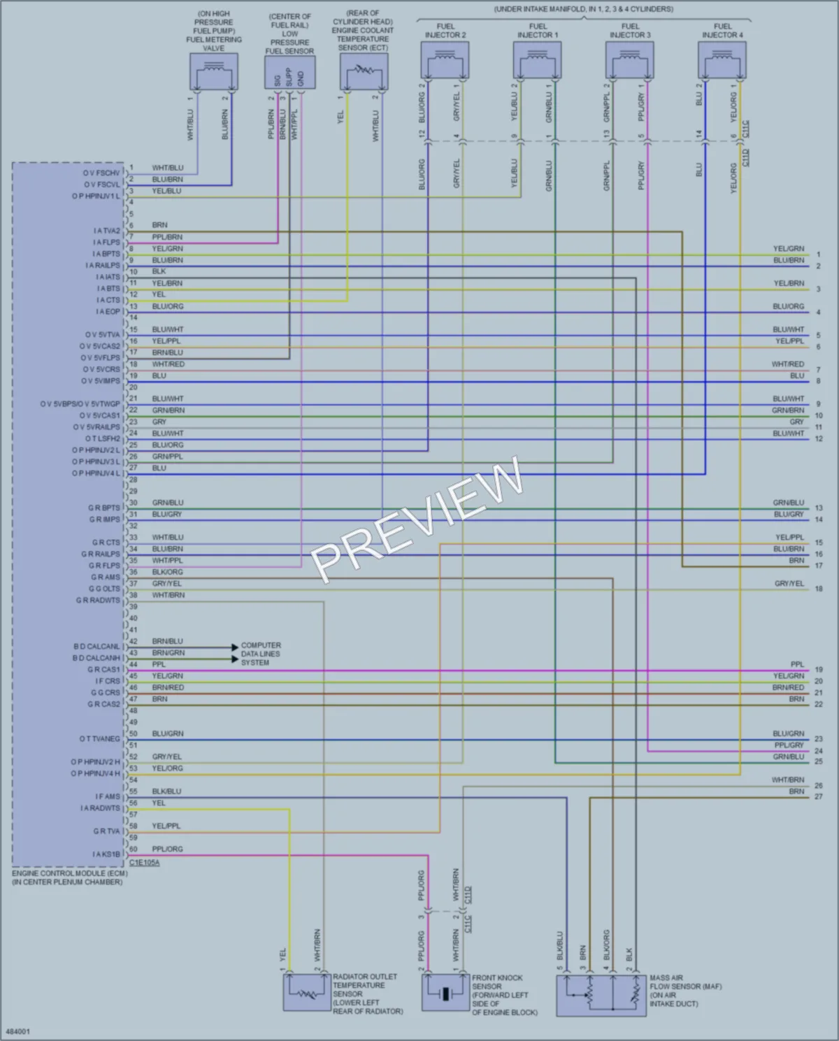 2015 LandRover DiscoverySport Engine Performance wiring diagram preview