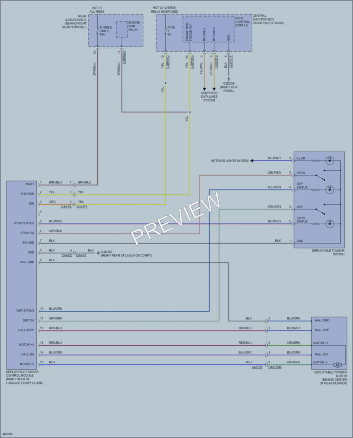 2015 LandRover RangeRoverSport Active Bodyworks wiring diagram preview