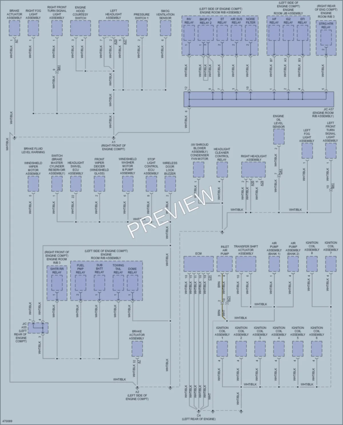 2015 Lexus GX460 Ground Distribution wiring diagram preview